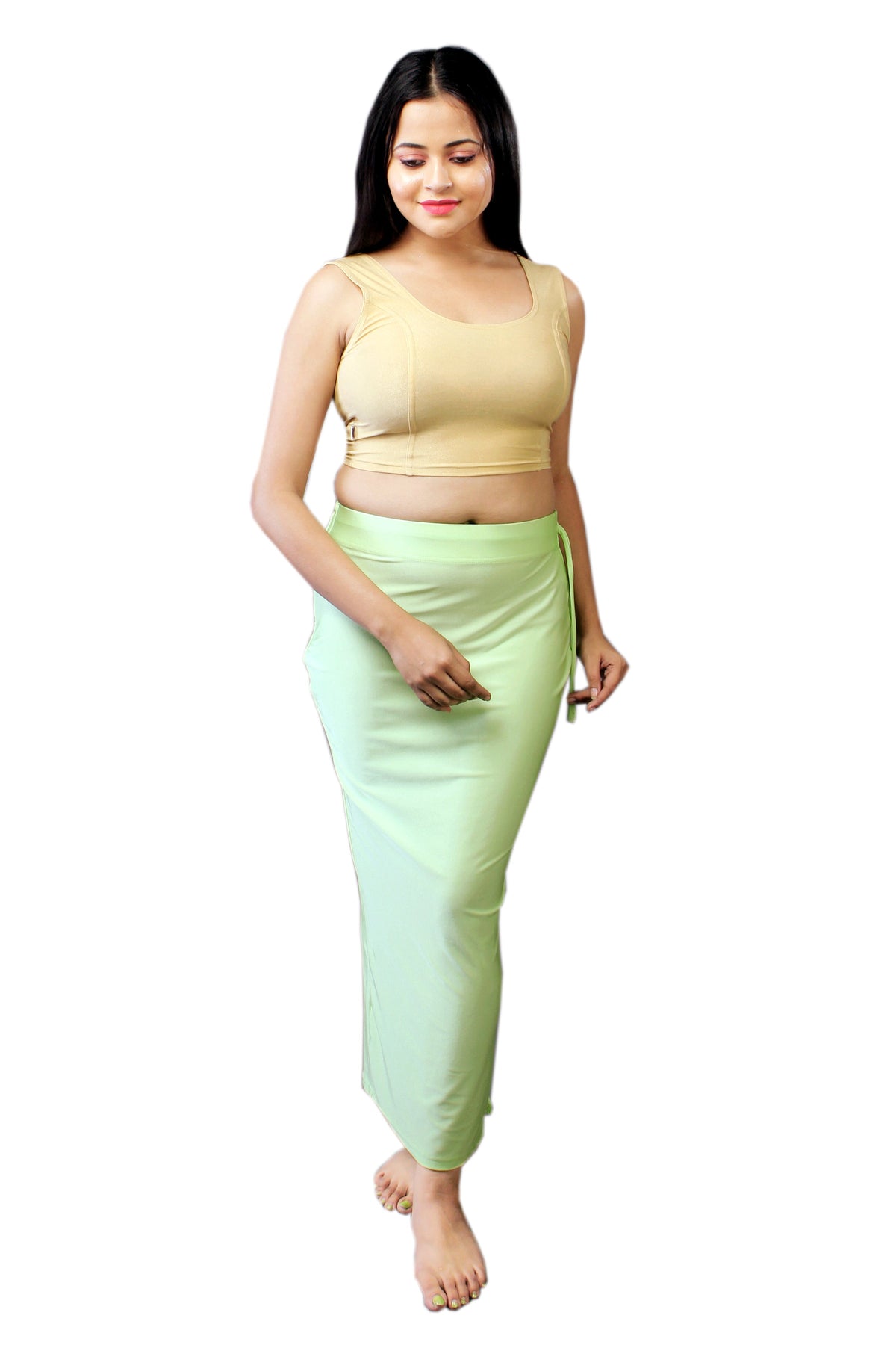 Abhi Women Satin Shapewear for Women – Soft Stretchable Fabric|Side Tie-Up|Comfortable Beachwear, Resort, and Casual Shapewear