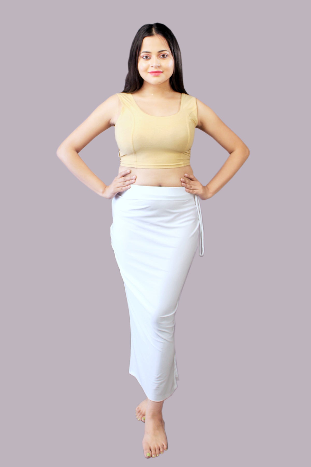 Abhi Women Satin Shapewear for Women – Soft Stretchable Fabric|Side Tie-Up|Comfortable Beachwear, Resort, and Casual Shapewear
